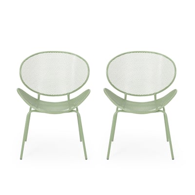 Elloree Outdoor Dining Chairs (Set of 2) by Christopher Knight Home