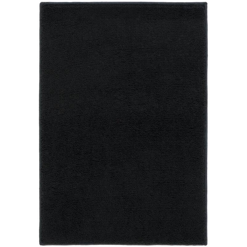 SAFAVIEH Loft Cassie Contemporary Machine Washable Rug - 5' x 8' - Black - Rectangle
