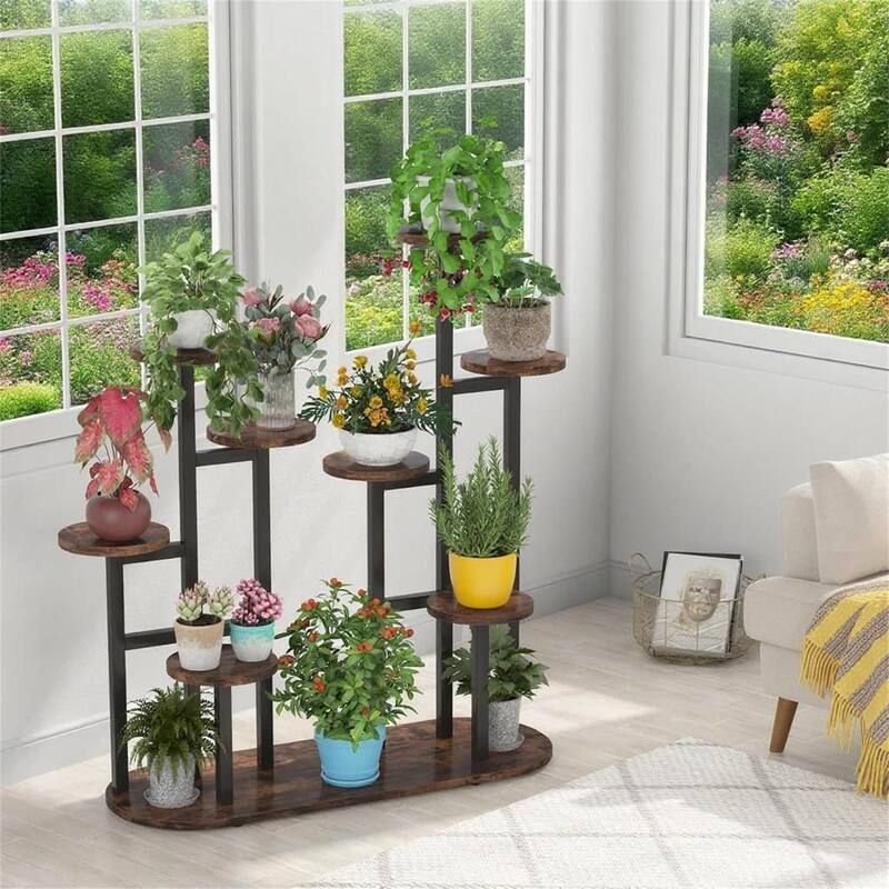 Tall Tiered Plant Stand Indoor Outdoor