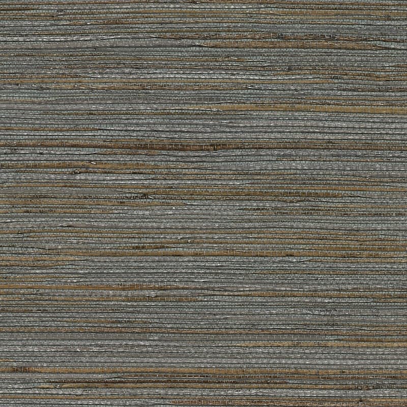 Advantage Shandong Slate Ramie Grasscloth Wallpaper - 36in x 288in x 16.025in