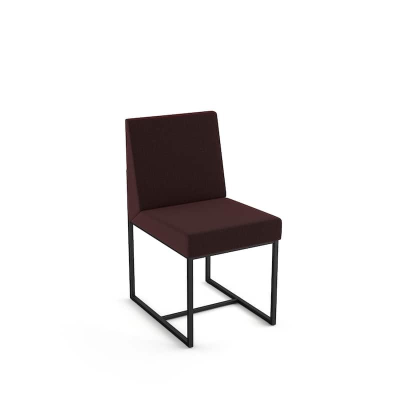 Amisco Derry Upholstered Dining Chair with Metal Legs