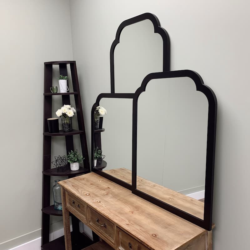 Tyler Framed Vanity Mirror - Clover Cathedral - 24.4x32.4