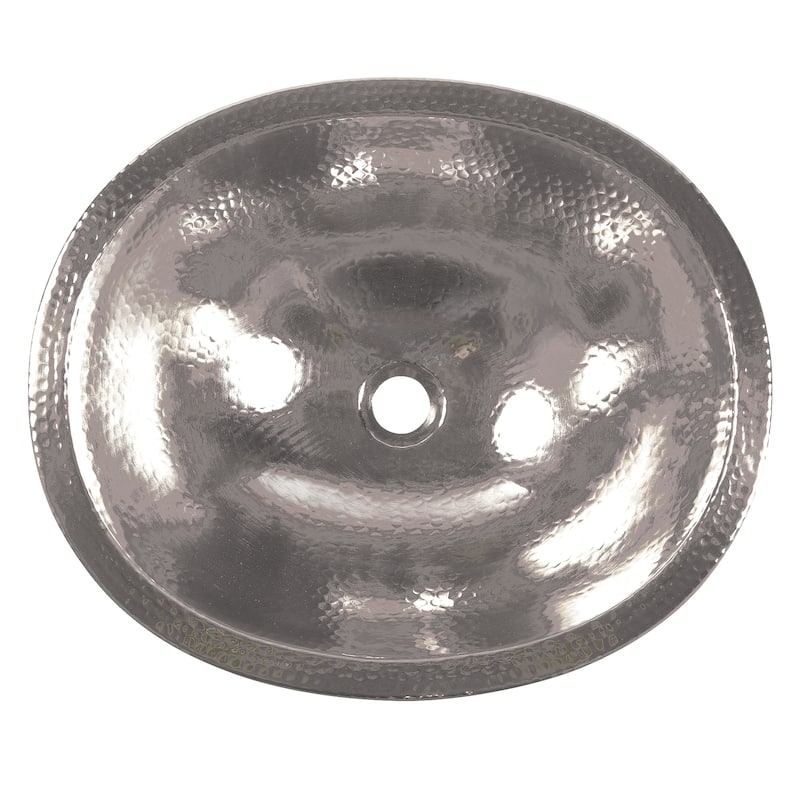 Edison 18.75" Dual Flex Bathroom Sink in Nickel