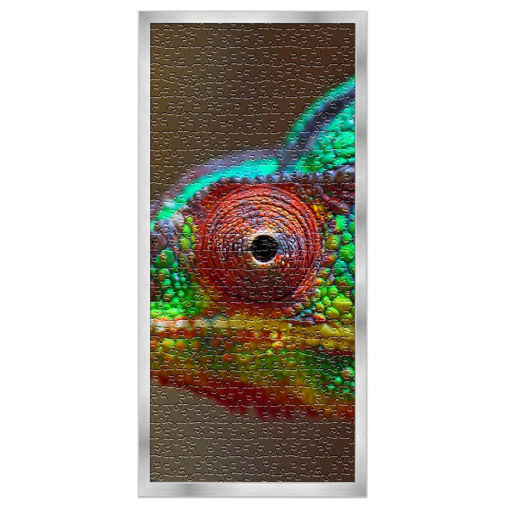 12x36 Jigsaw Puzzle Frame Kit - Kit Includes Puzzle Glue Sheets, Silver Wood Puzzle Frame