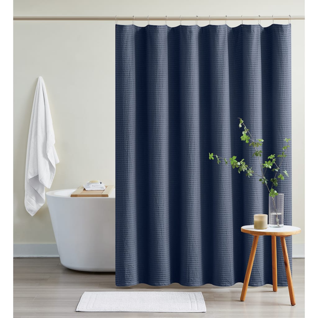 Cannon Heritage Cotton Waffle Shower Curtain