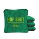 preview thumbnail 1 of 2, Hop Shot Green Dual Sided Cornhole Bags
