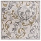 preview thumbnail 39 of 58, SAFAVIEH Amherst Orpha Modern Rug 7' Square - Ivory/Light Grey - Square