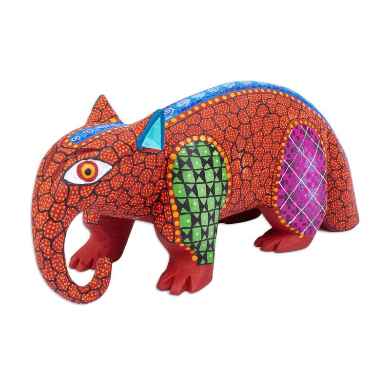 Novica Handmade Alert Anteater Wood Alebrije Sculpture Bed Bath & Beyond 35472856