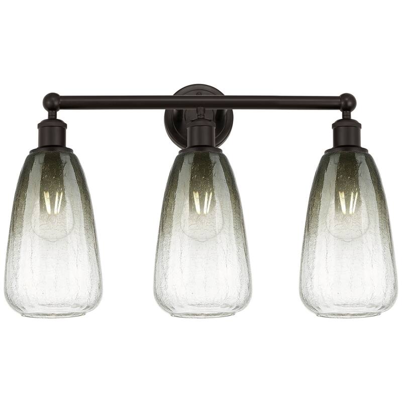 Innovations Lighting Endless Possibilities Edison - Brookhaven Almond - 3 Light 24" Bath Vanity Light