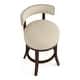 preview thumbnail 33 of 32, Furniture of America Fendeson Transitional Nailhead Swivel Barstool (Set of 2)