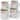 Portmeirion Set of 4 Potters Stripe Breakfast Mugs - 9 oz
