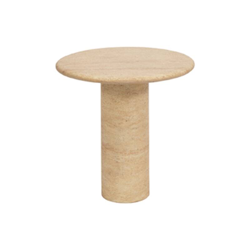 Sagebrook Home Concrete Ivory/beige Minimalist Accent Table
