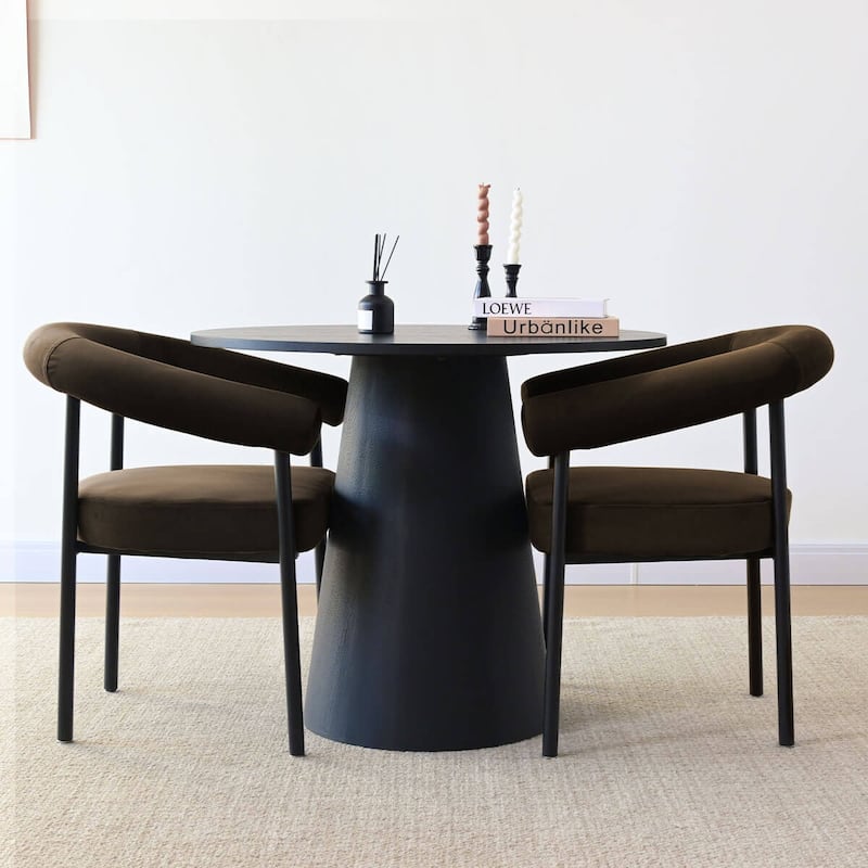 High-back upholstered Chairs (Set of 4)