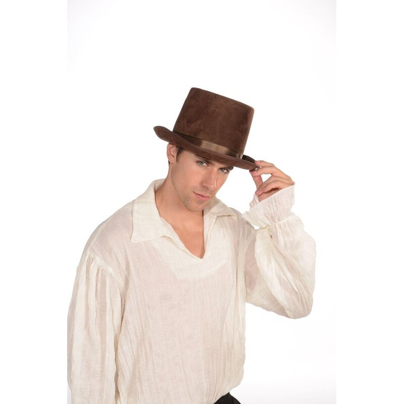 brown top hat costume
