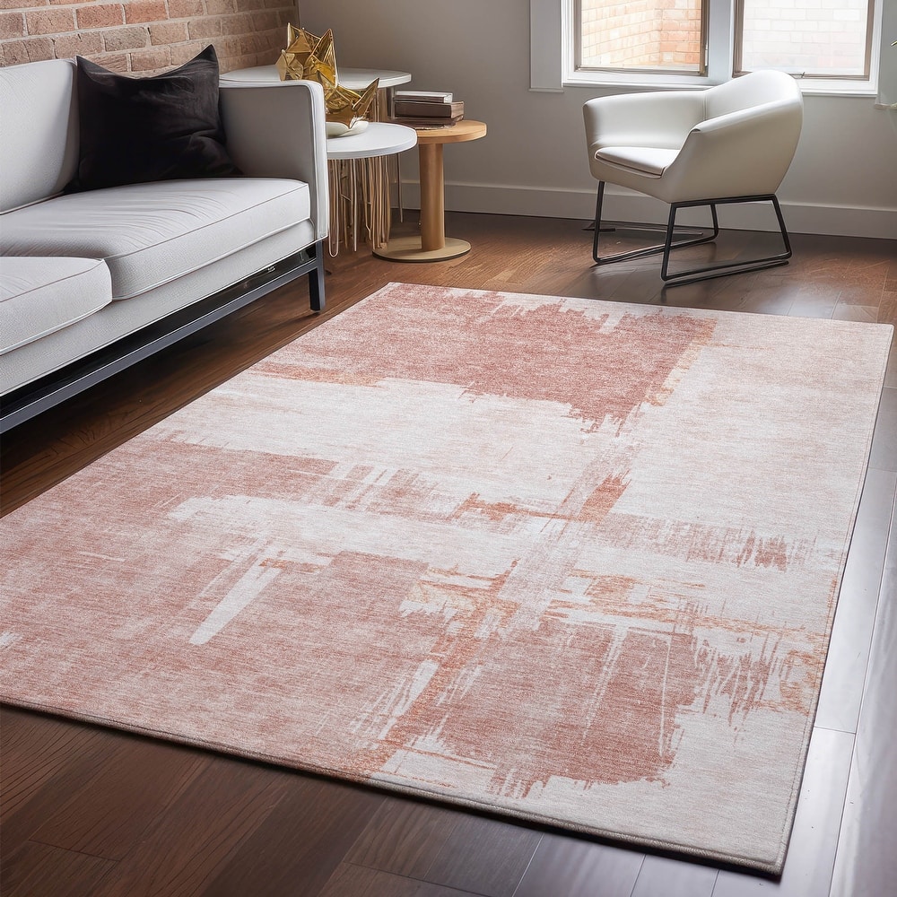 Premium Washable Super Soft Abstract Contemporary Mayfield Rug