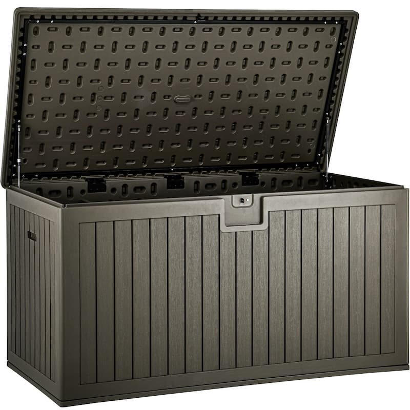 230 Gallon Outdoor Storage Waterproof Deck Box - N/A