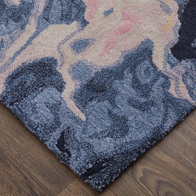 HomeRoots Abstract Bohemian Rectangle Area Rug