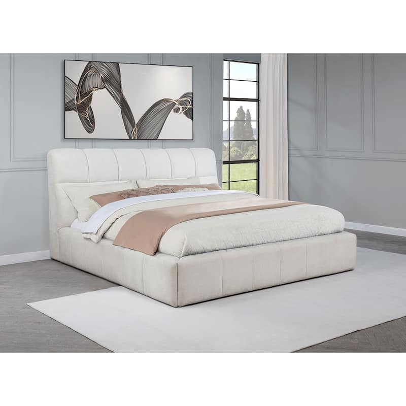 Nollet 48-inch Upholstered Platform Bed