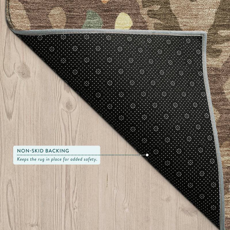 Machine Washable Indoor/ Outdoor Global Nipsey Chantille Rug