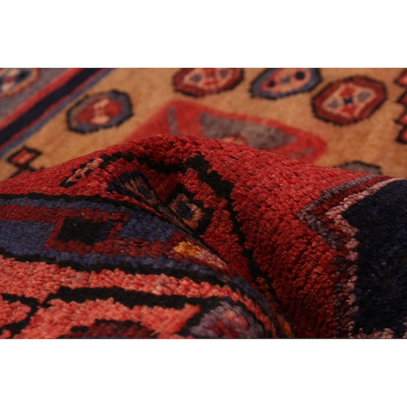 ECARPETGALLERY Hand-knotted Anadol Red Wool Rug - 3'5 x 9'1