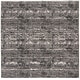 preview thumbnail 5 of 11, SAFAVIEH Lurex Yaarit Modern Abstract Polyester Rug 5' Square - Black/Grey - Square