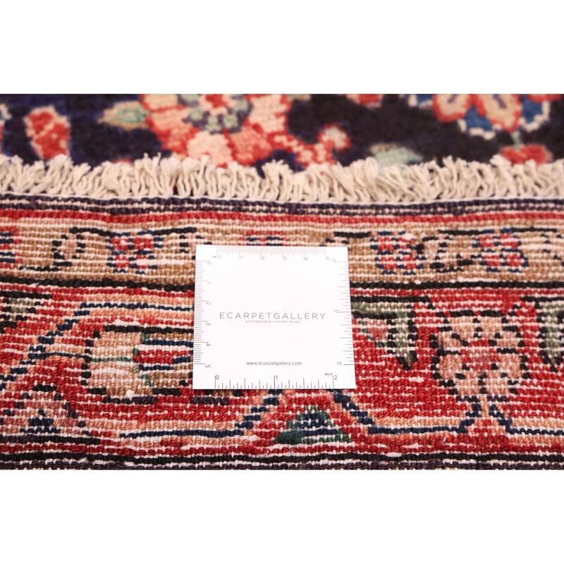 ECARPETGALLERY Hand-knotted Anadol Dark Navy Wool Rug - 3'0 x 9'0