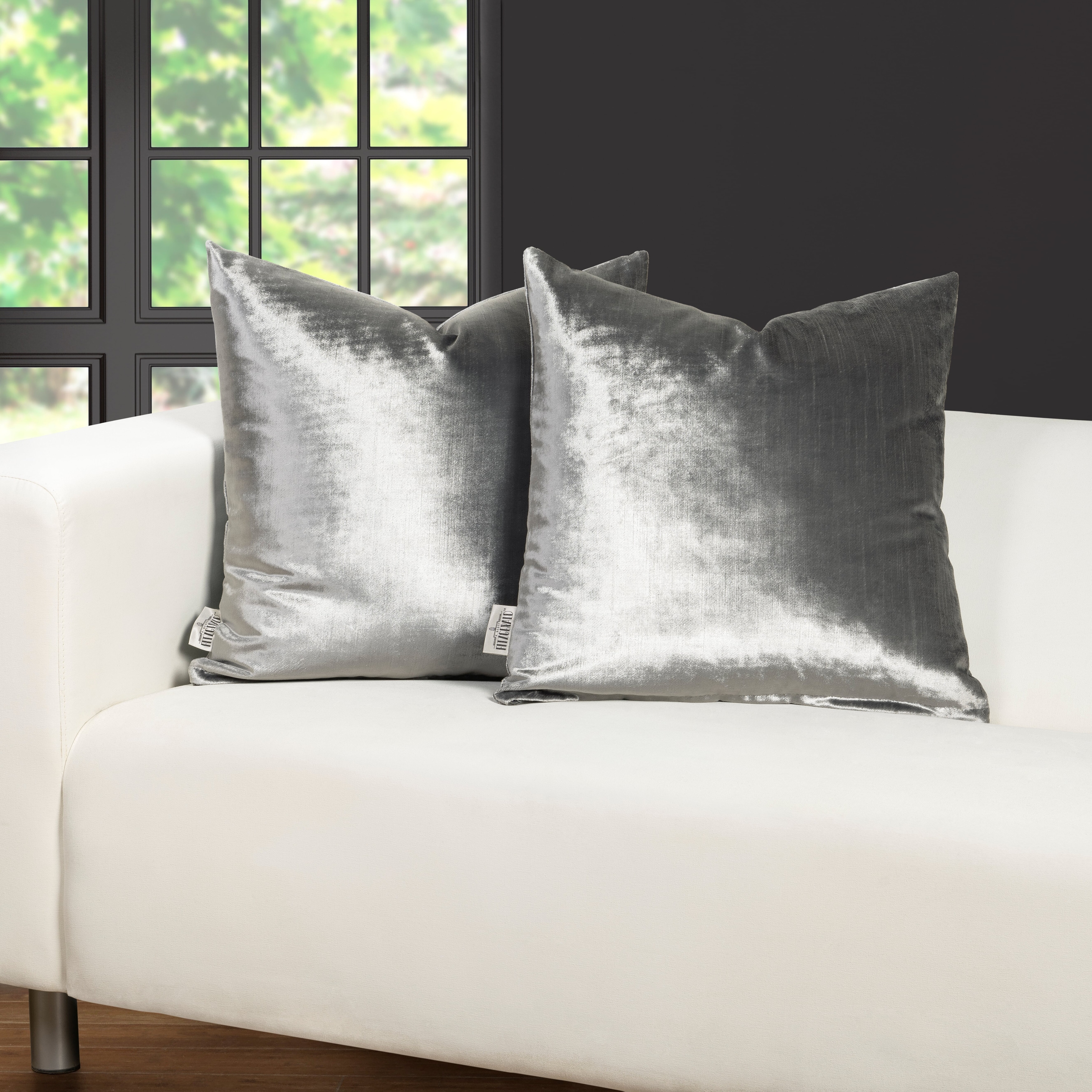 Silver Throw Pillows Bed Bath Beyond