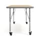 preview thumbnail 11 of 47, 24''W x 48''L Thermal Laminate Activity Table - Adjustable Short Legs