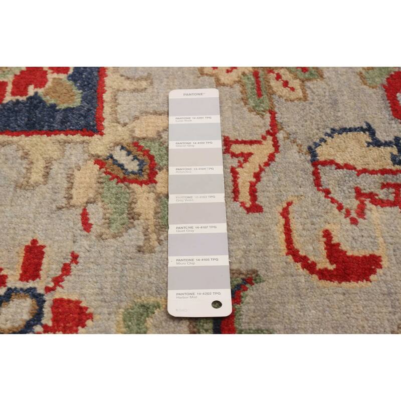 ECARPETGALLERY Hand-knotted Serapi Heritage Light Grey Wool Rug - 8'0 x 10'2