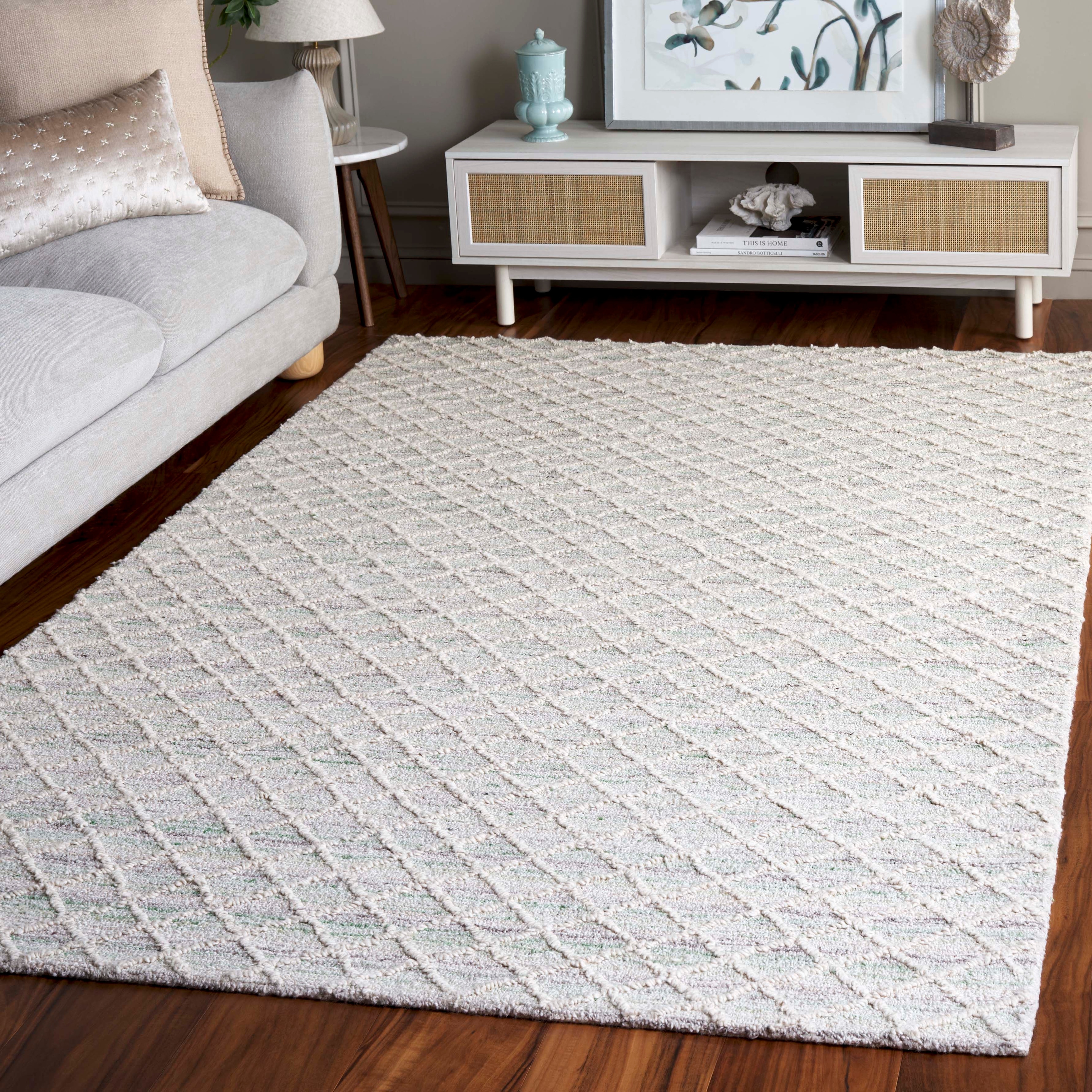 SAFAVIEH Handmade Abstract Ryouko Contemporary Wool Rug