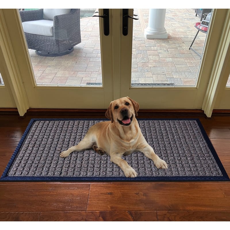 A1HC New Durable and Versatile Polypropylene Rubber Door Mat All Weather Inside Outside Door Mat