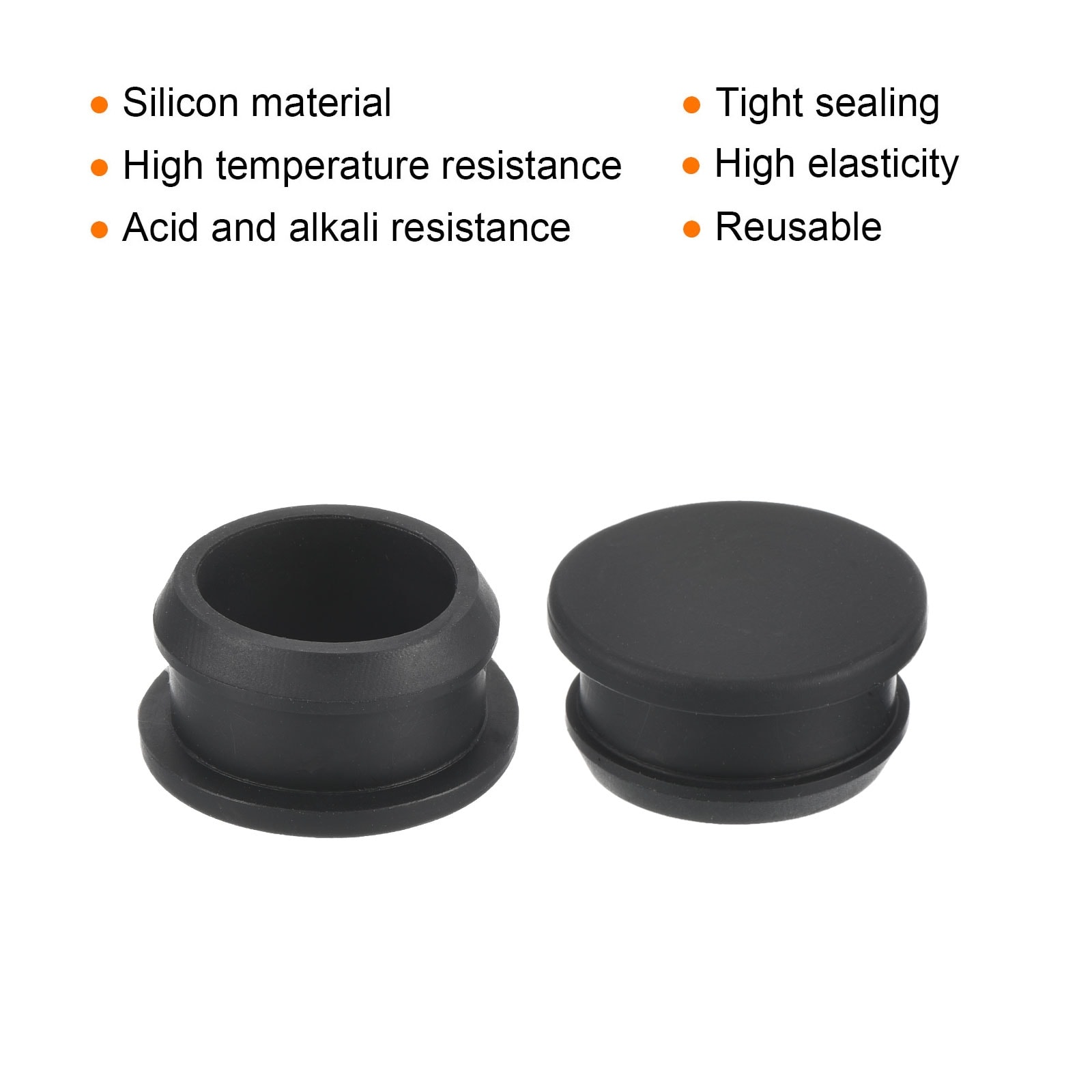 Silicone Hole Plugs Flush Type Panel Hole Plugs Diameter