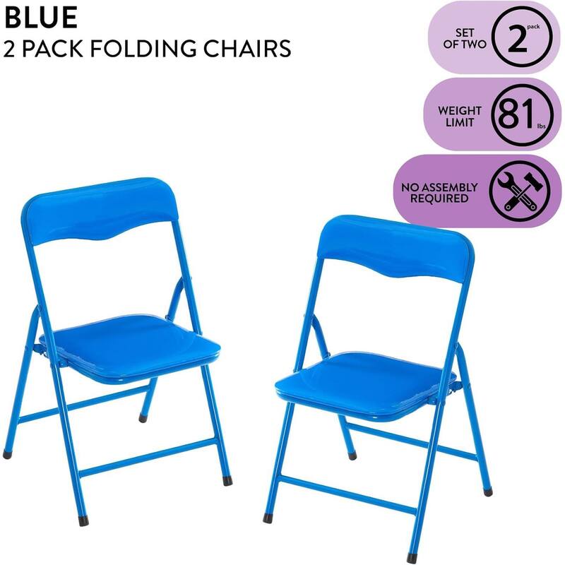 Heritage Kids Padded Folding Chair Set of 2
