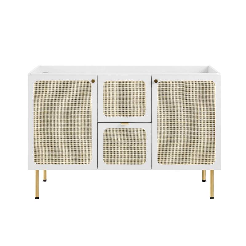 Chaucer 18"/24"/30"/36"/48"Single Basin/48" White Basin Bathroom Vanity