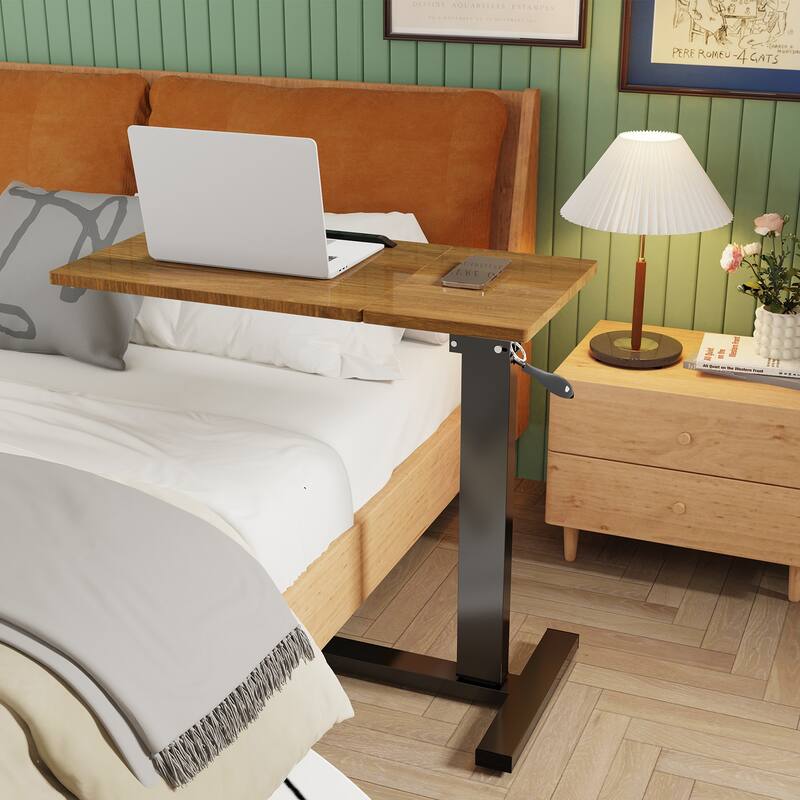 Over Bed Chair Table Adjustable Laptop Notebook Desk