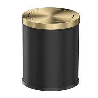 Bathroom Garbage can with lid, Trash Can with Flipping Lid, 4gallon,Garbage cans for Kitchen ...
