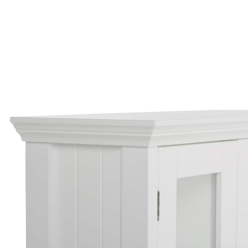 WYNDENHALL Normandy 28 inch H x 23.6 inch W Double Door Wall Bath Cabinet