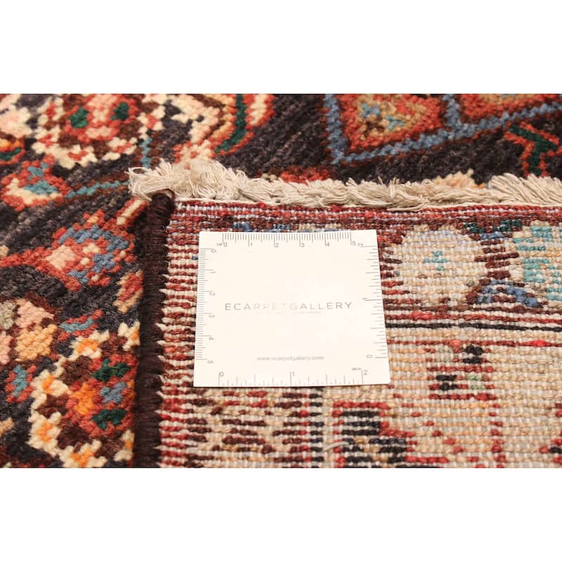 ECARPETGALLERY Hand-knotted Andelz Navy Wool Rug - 3'5 x 8'10