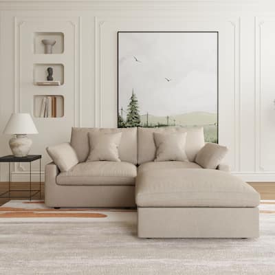 Cloud Modular Sectional Sofa, L Shaped Sectional Couches for Living Room, Office Apartment