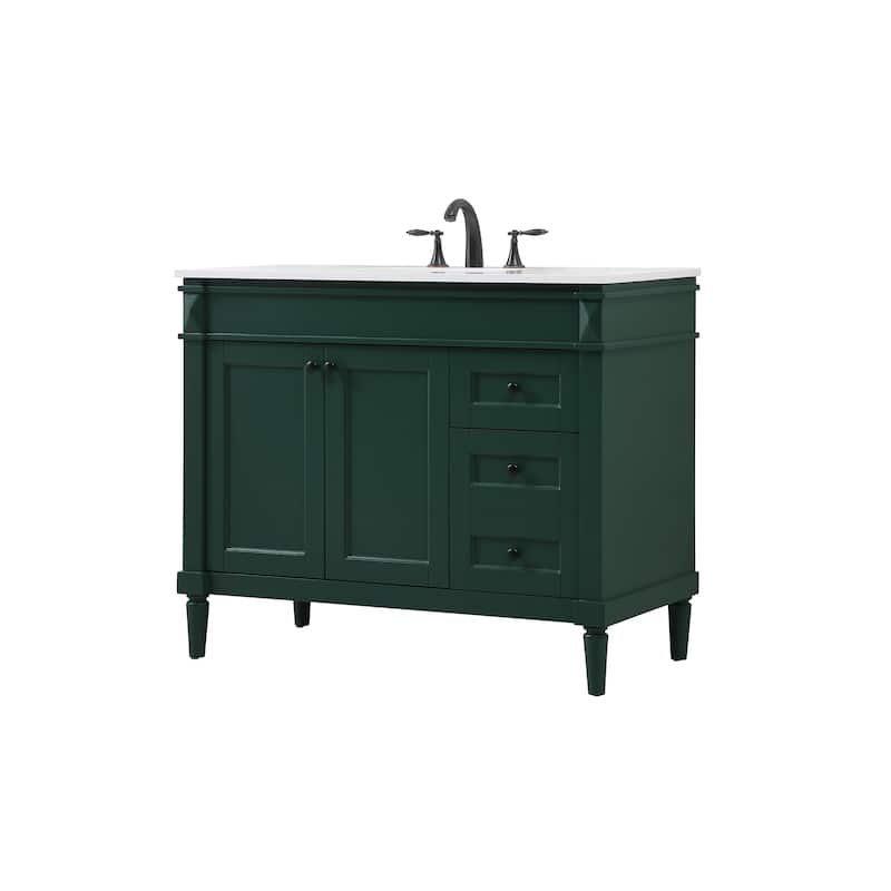 Clarity 32 - 42 Inch Single Bathroom Vanity