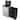 Costway 16 Gallon Dual Step Trash Can Recycle Bin Stainless Steel