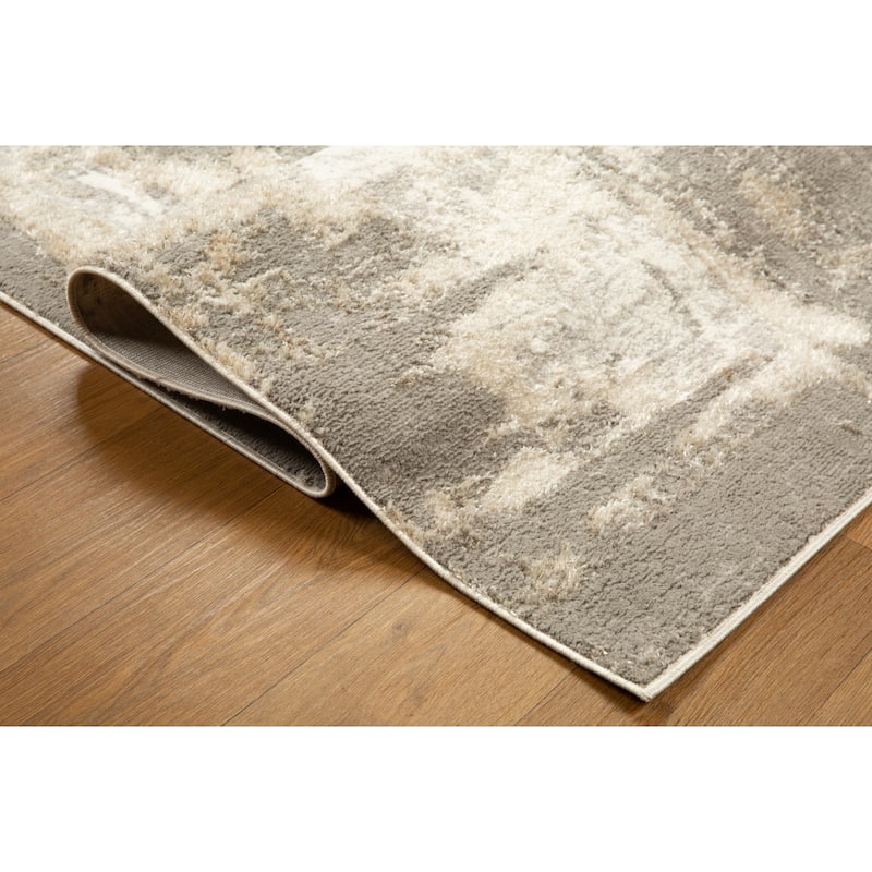 Lefkada Collection Modern Abstract Area Rug