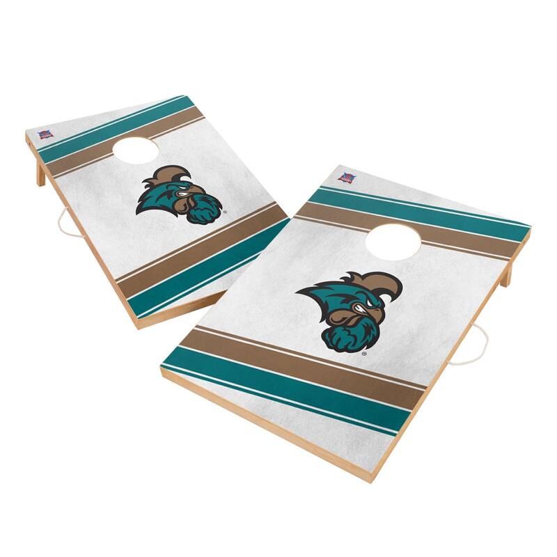 Coastal Carolina Chanticleers Regulation 2x4 Cornhole Set