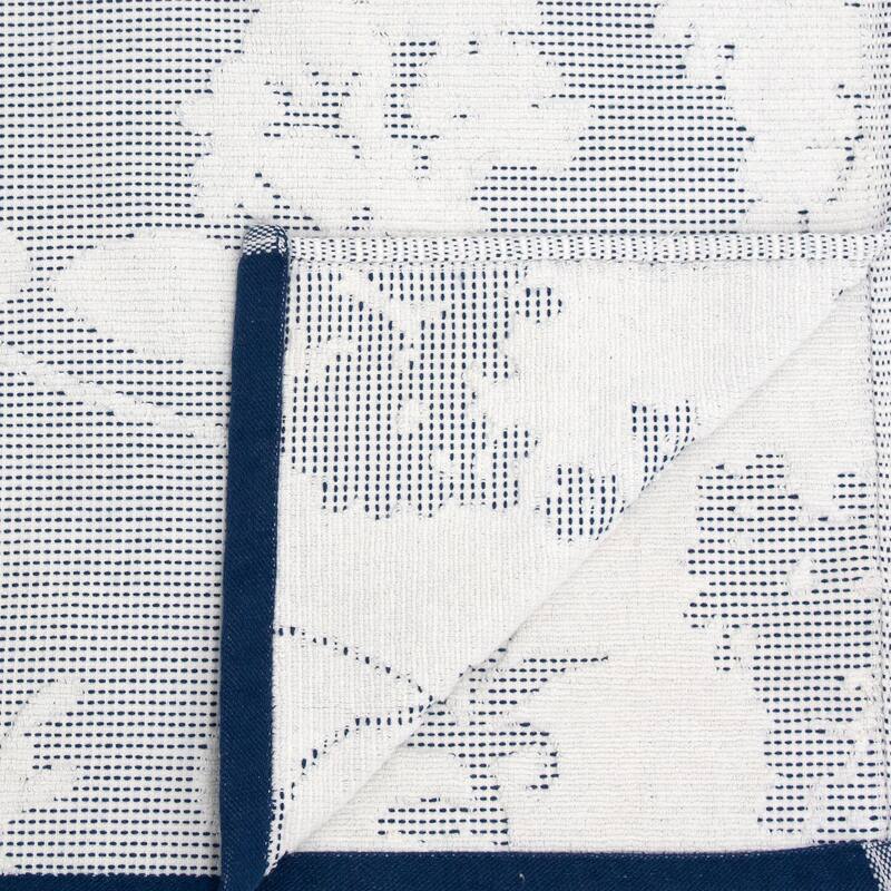 Luxurious Cotton Decorative Floral Towel Set