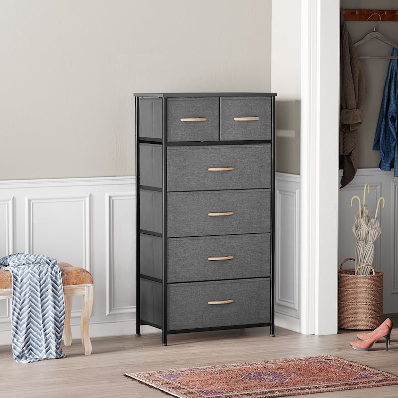 Pellebant 6 Drawers Vertical Dresser Storage Tower