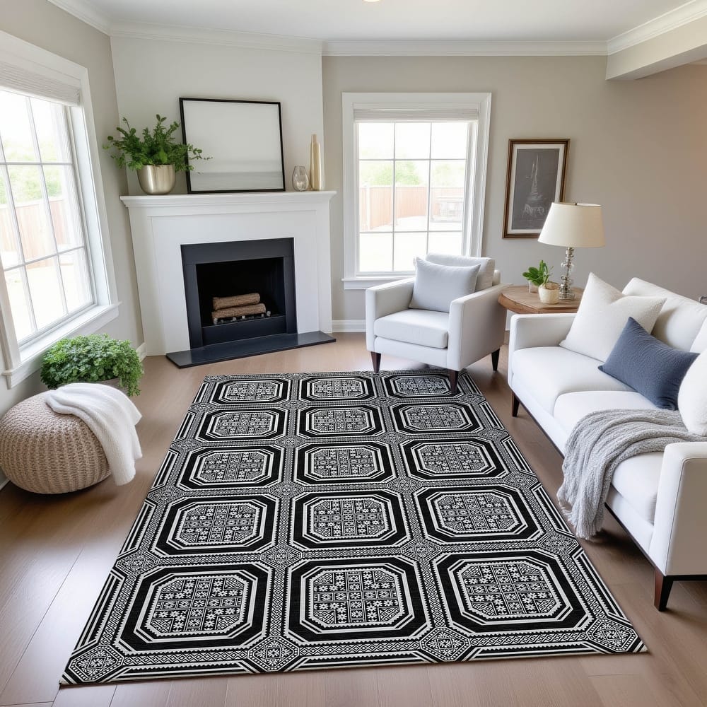 Premium Washable Super Soft Classic Panel Mayfield Rug