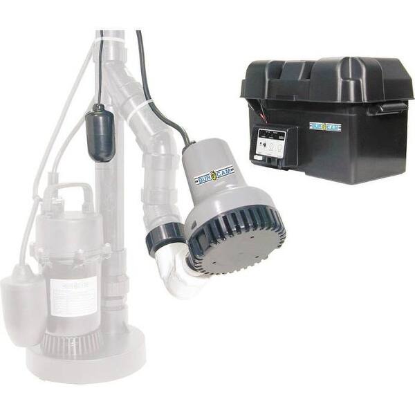Shop Bur Cam Pumps 300403 Sump Pump Back Up System 12 Volts Overstock 13459115