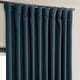 preview thumbnail 158 of 160, Exclusive Fabrics Textured Faux Linen Extra Wide Room Darkening Curtains for Bedroom & Living Room Curtains (1 Panel)