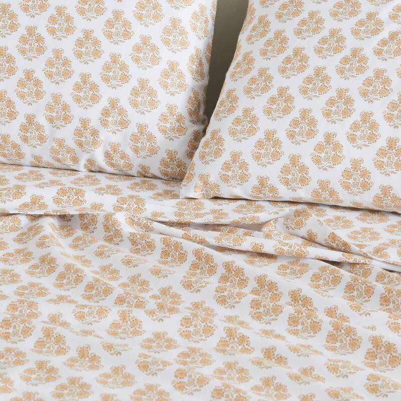 Patina Vie Maison Cotton & Rayon from Bamboo Blend Printed Sheet Set