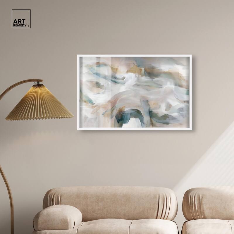 Whispering Colors IV Shadowbox by Art Remedy